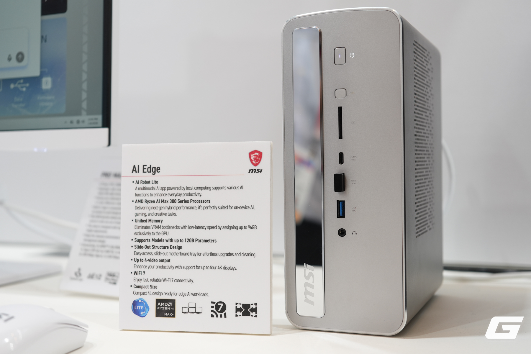 To&agrave;n cảnh MSI tại CES 2026: Hệ sinh th&aacute;i phần cứng ho&agrave;n thiện v&agrave; tầm nh&igrave;n tương lai với AI- Ảnh 8.