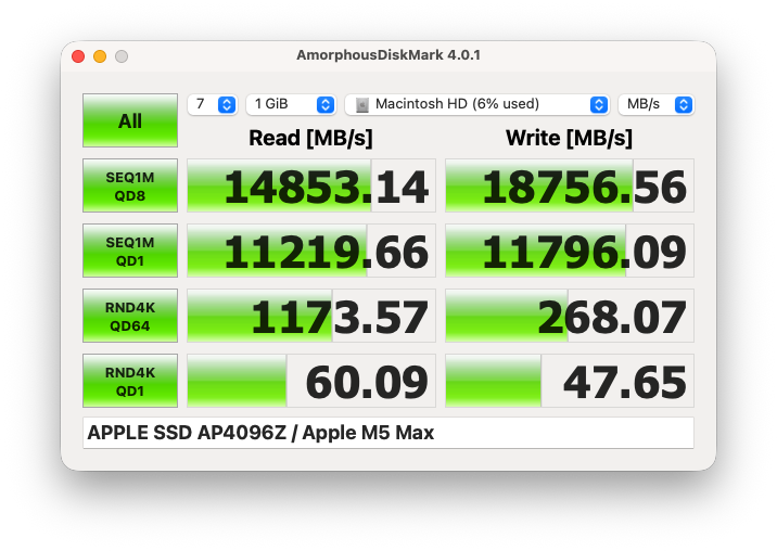 "Ch&oacute;ng mặt" trước sức mạnh của Mac Studio M5 Max: SSD thần tốc, từ s&aacute;ng tạo nội dung đến gaming đều đỉnh - Ảnh 10.