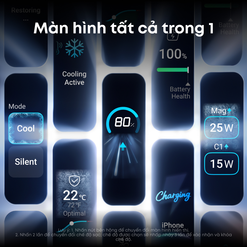 Anker Maggo Power Bank 2 Pro Ra Mắt Tại Việt Nam, Sạc Không Dây 25W Và Khả Năng Luôn Giữ Nhiệt Ở 36 Độ C Anker Maggo Power Bank 2 Pro Ra Mắt Tại Việt Nam, Sạc Không Dây 25W Và Khả Năng Luôn Giữ Nhiệt Ở 36 Độ C - Ảnh 4.