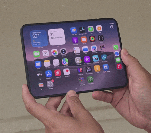 &ldquo;Đập hộp&rdquo; iPhone Duo ch&iacute;nh h&atilde;ng Việt Nam trước ng&agrave;y giao h&agrave;ng: điện thoại gập đầu ti&ecirc;n của T&aacute;o đ&oacute;ng g&oacute;i ra sao? - Ảnh 24.