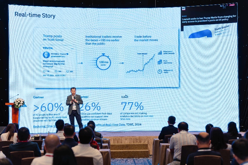 Khai phá dữ liệu theo thời gian thực cùng IBM tại HPT D-DAY 2026 - Ảnh 4. Khai phá dữ liệu theo thời gian thực cùng IBM tại HPT D-DAY 2026 - Ảnh 4.