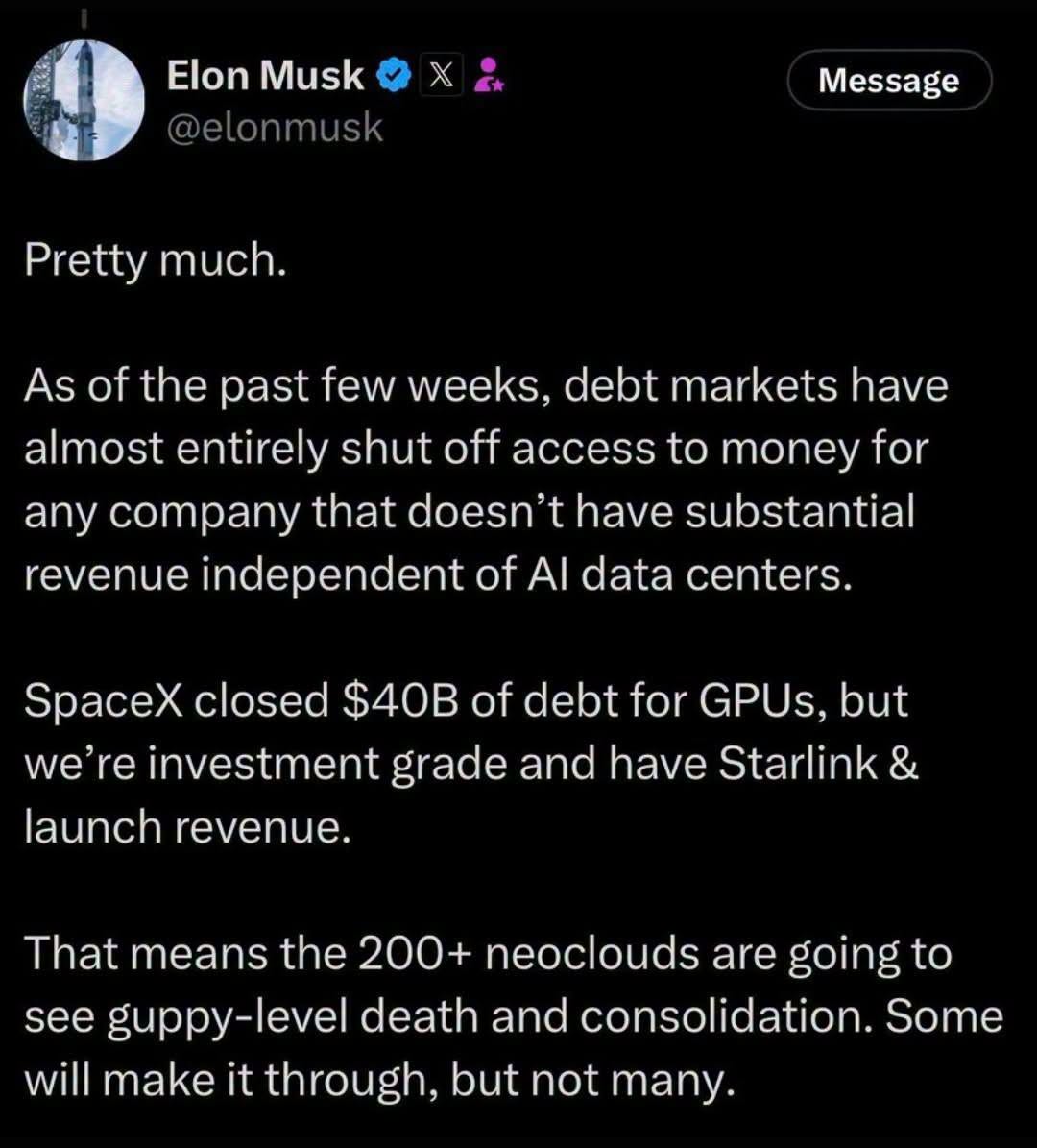 Vừa huy động 40 tỷ USD mua GPU, Elon Musk cảnh báo hơn 200 công ty AI ...