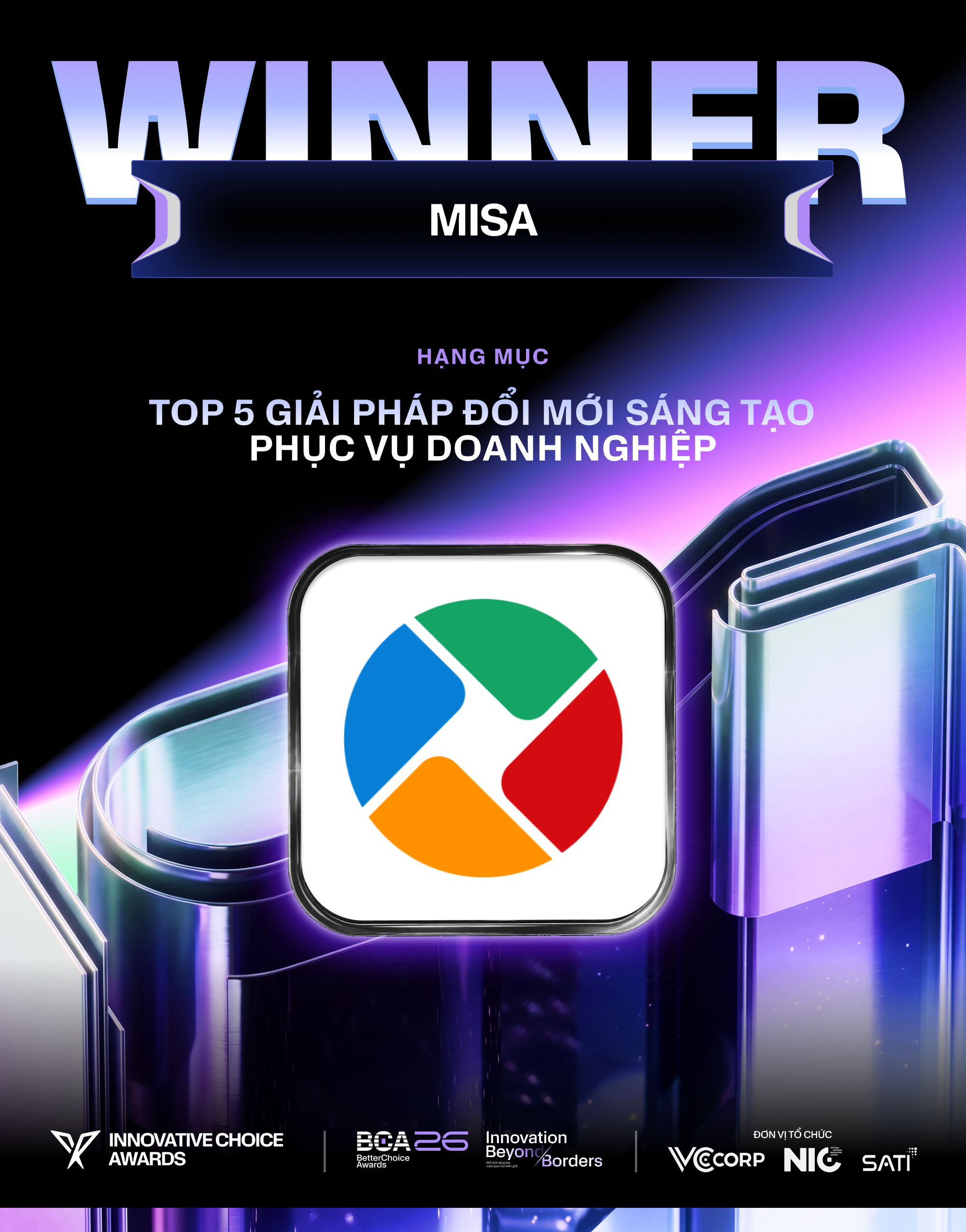 Better Choice Awards 2026 chúc mừng 5 thương hiệu chiến thắng trong hạng mục Top 5 Giải pháp đổi mới sáng tạo phục vụ doanh nghiệp! - Ảnh 3. Better Choice Awards 2026 chúc mừng 5 thương hiệu chiến thắng trong hạng mục Top 5 Giải pháp đổi mới sáng tạo phục vụ doanh nghiệp! - Ảnh 3.