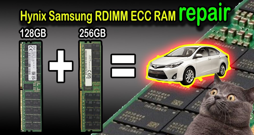 Cặp RAM gi&aacute; ngang một chiếc &ocirc; t&ocirc; được mang đi sửa, h&eacute; lộ nghề hot giữa cơn sốt AI- Ảnh 1.