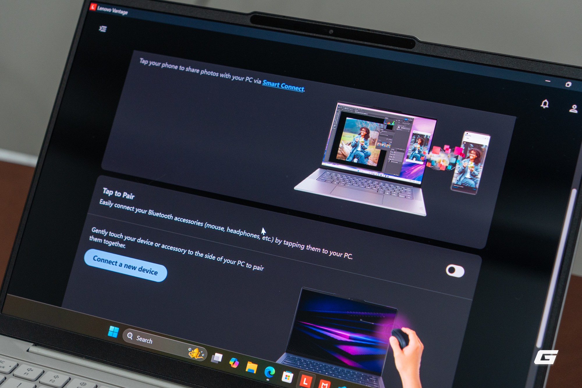Trên tay Lenovo Yoga Slim 7 Gen 11 Aura Edition: Nhẹ tênh trên một tay, Core Ultra 7 355 dư sức đáp ứng công việc hằng ngày, Aura Edition nhiều tính năng thông minh - Ảnh 16.
