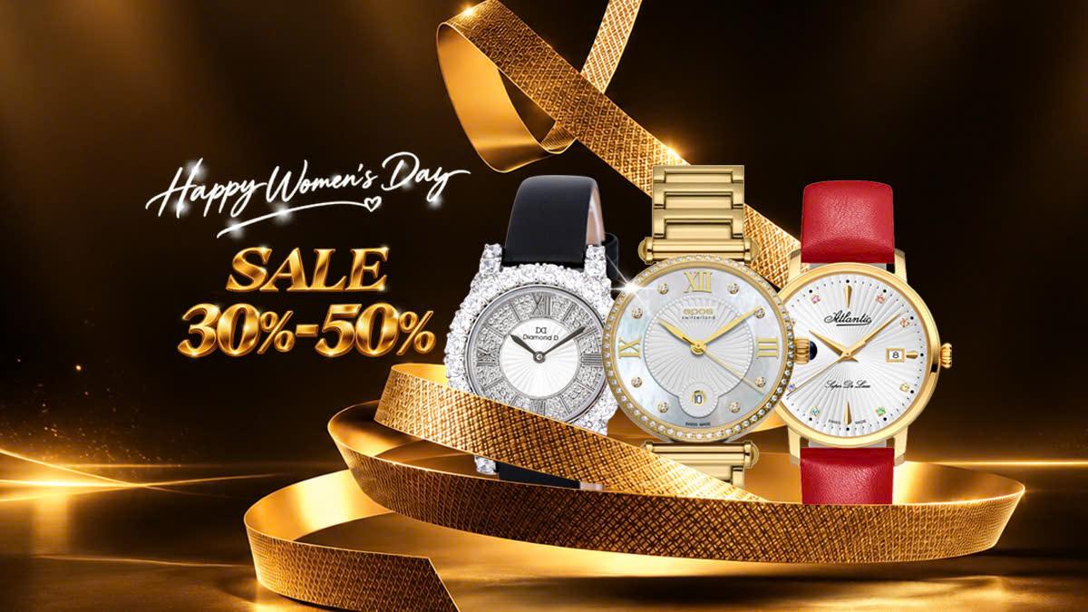&rlm;Đăng Quang Watch giảm tới 50% đồng hồ nữ &ndash; Qu&agrave; đẹp cho ng&agrave;y đặc biệt&rlm; - Ảnh 1.