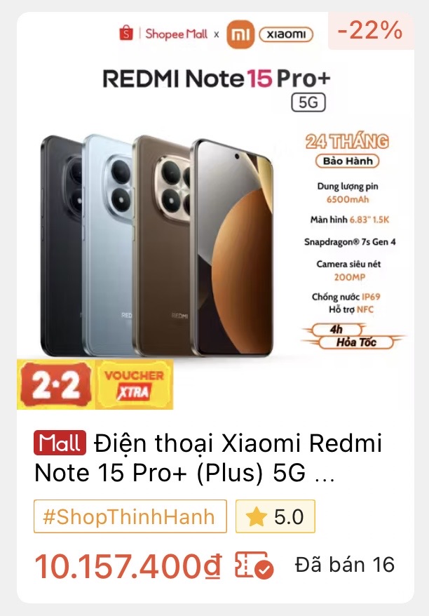 Hoa mai anh đ&agrave;o, m&acirc;y, sương m&ugrave; v&agrave; REDMI Note 15 Pro+ - Ảnh 62.