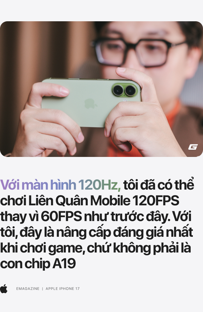 Smartphone of the Year: iPhone 17 và giá trị của một bản nâng cấp thực sự - Ảnh 13.