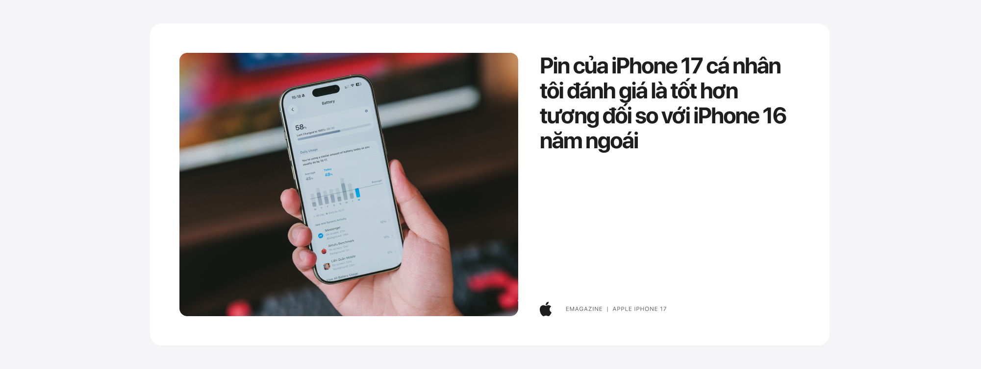 Smartphone of the Year: iPhone 17 và giá trị của một bản nâng cấp thực sự - Ảnh 20.