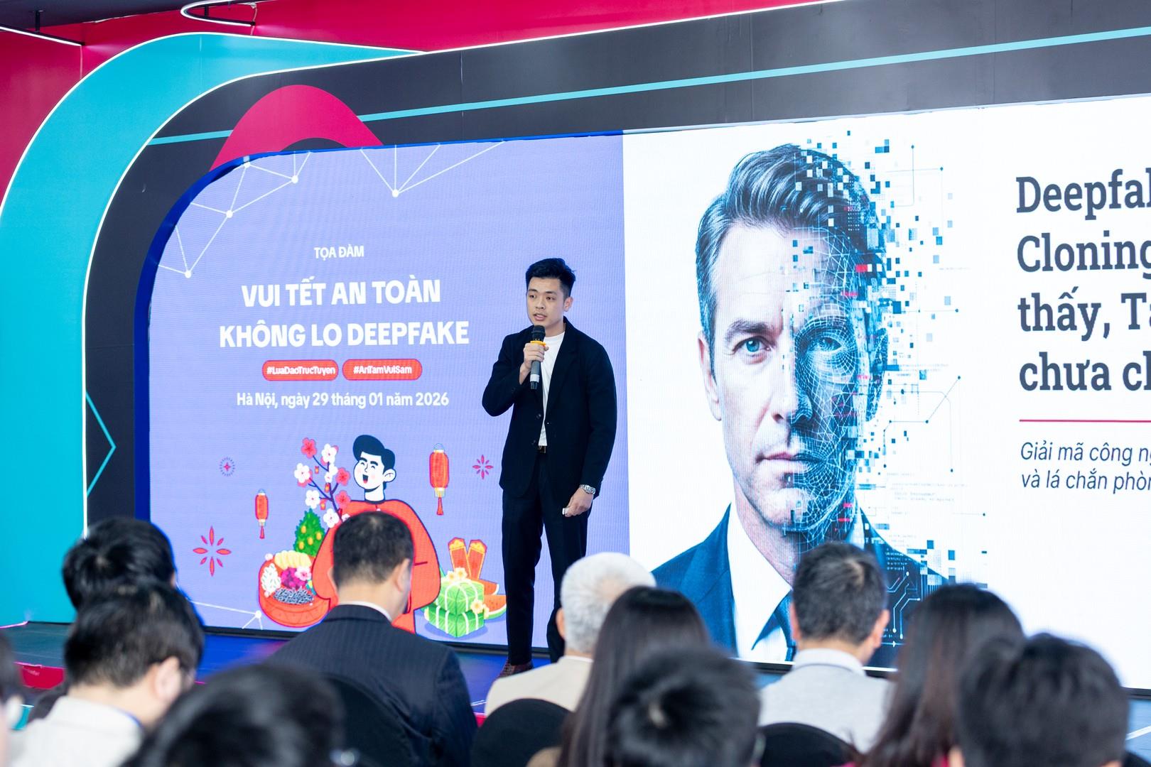 &ldquo;Vui Tết an to&agrave;n - kh&ocirc;ng lo Deepfake&rdquo;: Chung tay đẩy l&ugrave;i lừa đảo trực tuyến - Ảnh 3.