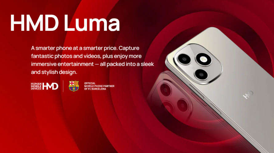 HMD Luma ra mắt: Smartphone 4G gi&aacute; rẻ m&agrave;n 120Hz, pin 5.000mAh, vẫn giữ jack 3.5mm giữa thời Bluetooth- Ảnh 1.