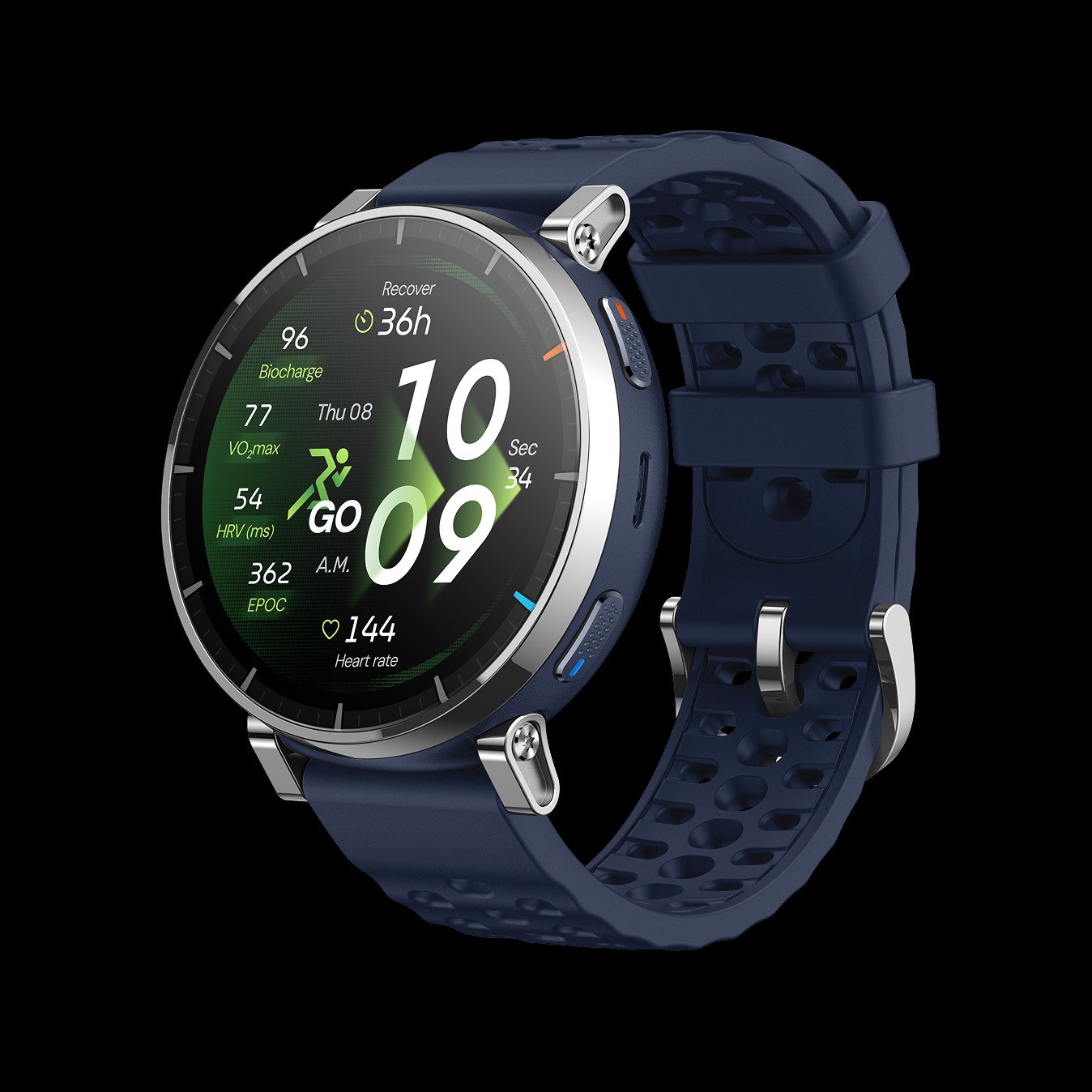 Đồng hồ chạy bộ gi&aacute; hơn 4 triệu đồng ra mắt: M&agrave;n h&igrave;nh 3.000 nit, k&iacute;nh sapphire, GPS 6 vệ tinh, pin tới 12 ng&agrave;y- Ảnh 5.