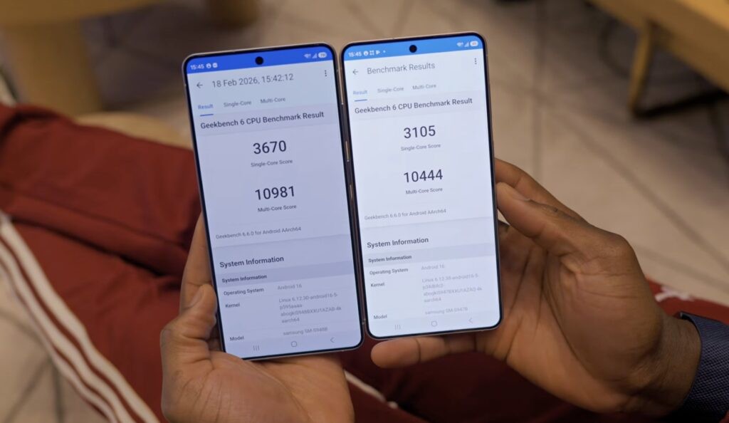 Galaxy S26 vừa ra mắt đ&atilde; lộ điểm số: Snapdragon vẫn nhỉnh hơn, nhưng Exynos 2 nm lần n&agrave;y kh&ocirc;ng c&ograve;n "l&eacute;p vế"- Ảnh 2.