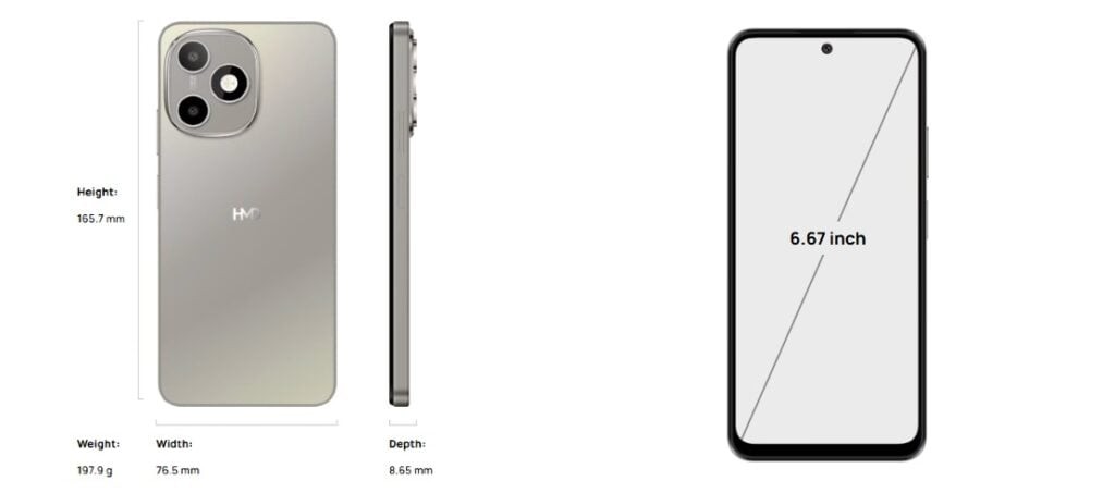 HMD Luma ra mắt: Smartphone 4G gi&aacute; rẻ m&agrave;n 120Hz, pin 5.000mAh, vẫn giữ jack 3.5mm giữa thời Bluetooth- Ảnh 2.