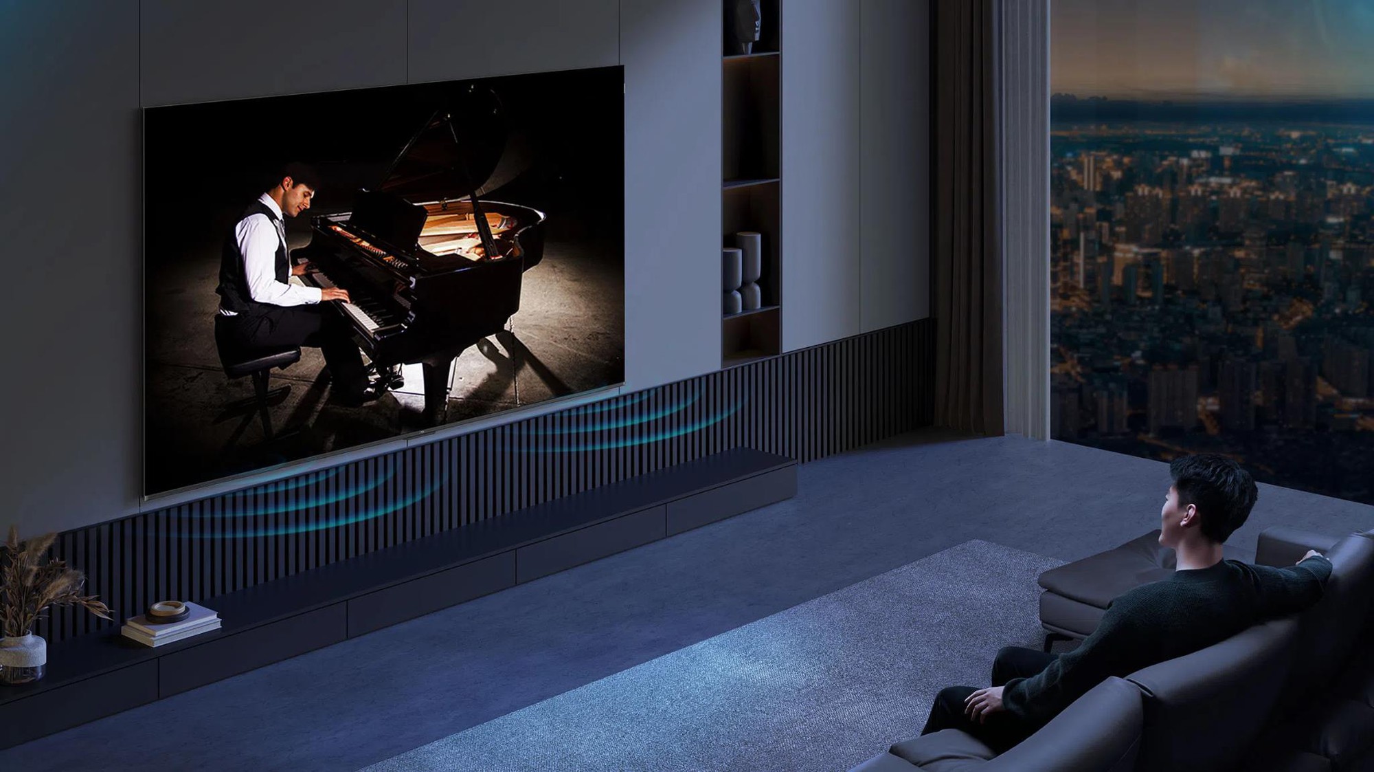 Xu hướng TV 2026: Khi m&agrave;n h&igrave;nh lớn v&agrave; c&ocirc;ng nghệ QD-Mini LED phổ cập ph&ograve;ng kh&aacute;ch Việt - Ảnh 2.