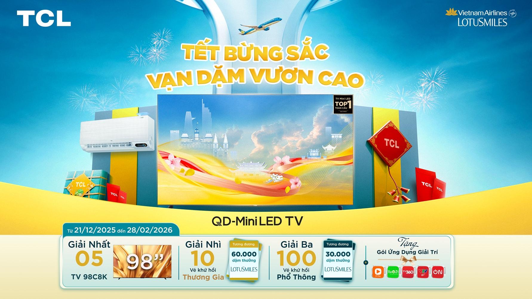 Xu hướng TV 2026: Khi m&agrave;n h&igrave;nh lớn v&agrave; c&ocirc;ng nghệ QD-Mini LED phổ cập ph&ograve;ng kh&aacute;ch Việt - Ảnh 4.