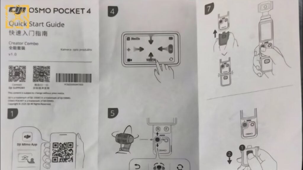 Lộ t&agrave;i liệu hướng dẫn DJI Osmo Pocket 4: N&uacute;t bấm vật l&yacute; nhiều hơn, Creator Combo sắp ra mắt? - Ảnh 2.