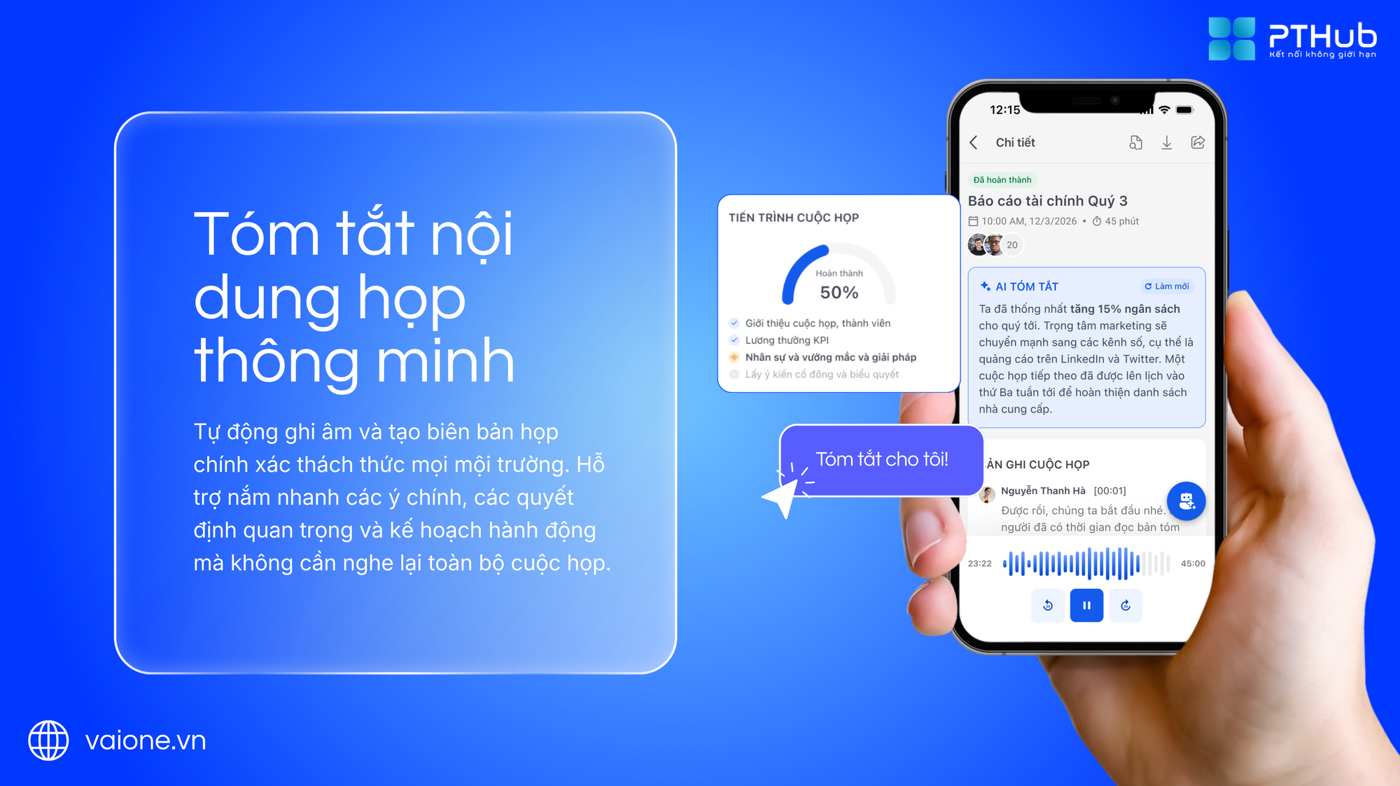 VAI-ONE: Nền tảng họp th&ocirc;ng minh cho thế hệ đa nhiệm - Ảnh 2.