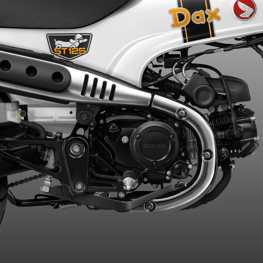 Honda tung Honda Dax màu trắng OG White và đen OG Black, phong cách hoài cổ gây chú ý giới chơi xe - Ảnh 5.