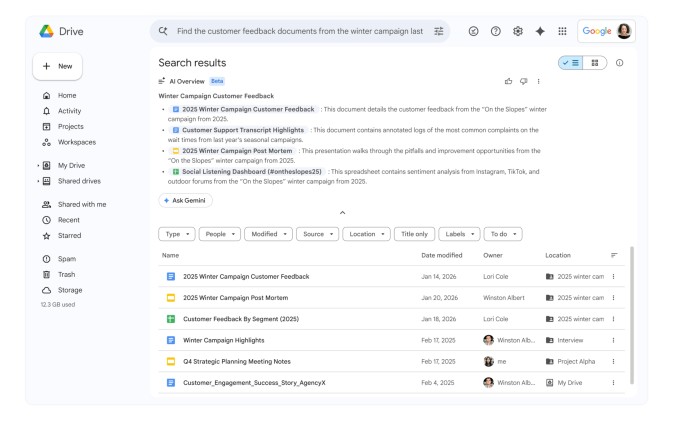 Google t&iacute;ch hợp AI Gemini s&acirc;u rộng v&agrave;o Docs, Sheets, Slides v&agrave; Drive, n&acirc;ng cao năng suất l&agrave;m việc - Ảnh 2.