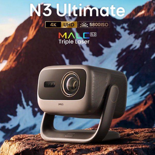 Máy chiếu laser 4K JMGO N3 Ultimate ra mắt với độ sáng 5.800 lumen, giá từ hơn 83 triệu đồng - Ảnh 1.