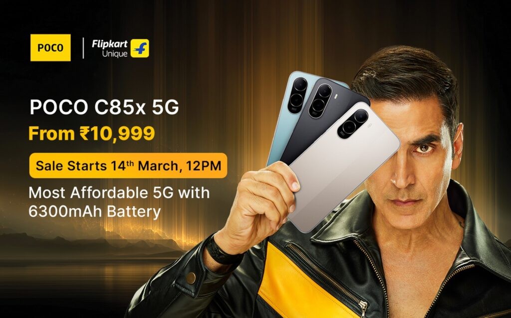 POCO C85x 5G ra mắt với m&agrave;n h&igrave;nh 120Hz, pin 6300mAh, gi&aacute; từ hơn 3 triệu đồng- Ảnh 1.