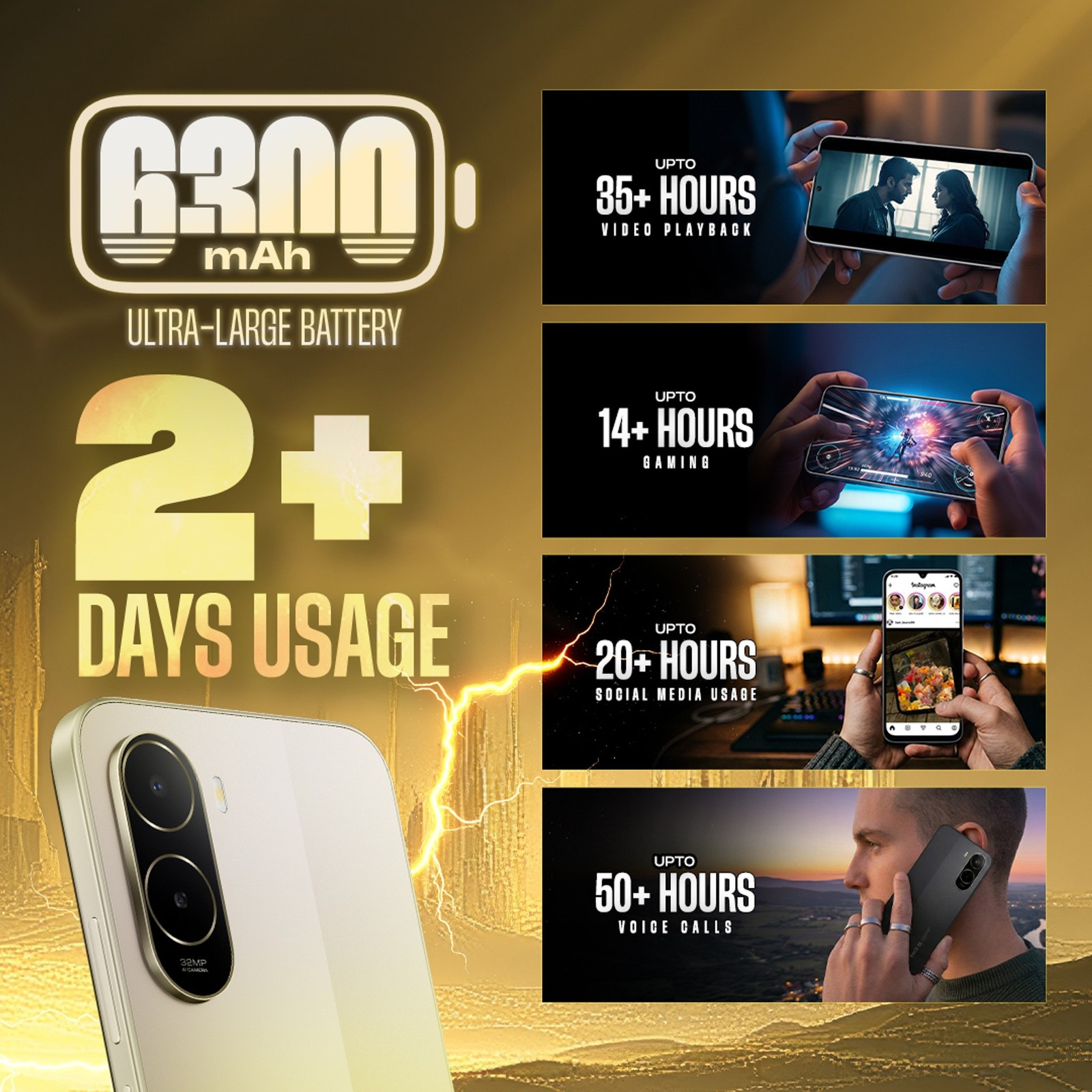 POCO C85x 5G ra mắt với m&agrave;n h&igrave;nh 120Hz, pin 6300mAh, gi&aacute; từ hơn 3 triệu đồng- Ảnh 2.