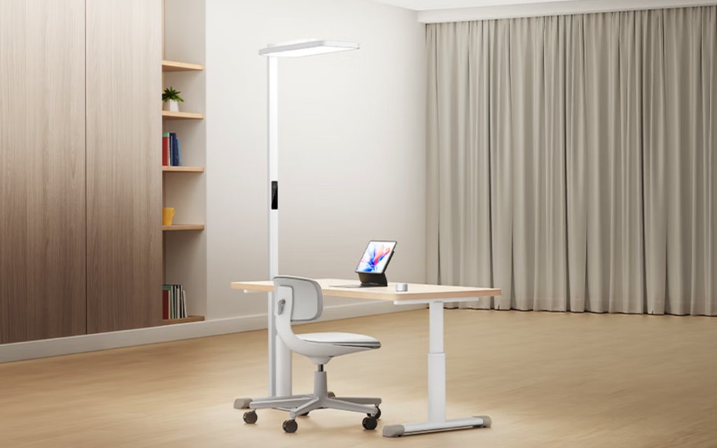 Xiaomi tr&igrave;nh l&agrave;ng đ&egrave;n học Mijia Vertical Study Lamp 2: &aacute;nh s&aacute;ng k&eacute;p, AI th&ocirc;ng minh - Ảnh 1.