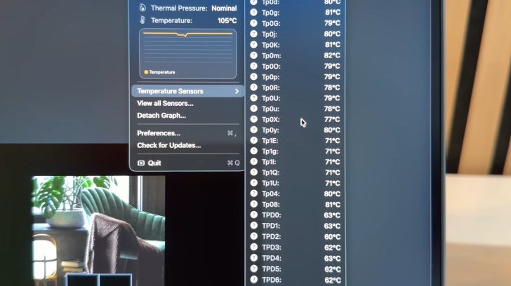 MacBook Pro M3 Max vẫn n&oacute;ng d&ugrave; Apple đ&atilde; cải tiến, đạt mức 105 độ C khi hoạt động nặng- Ảnh 2.