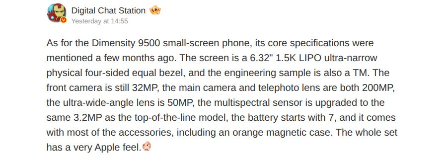 OPPO Find X9s Pro lộ diện với camera k&eacute;p 200MP, pin tr&ecirc;n 7.000mAh v&agrave; chip Dimensity 9500 - Ảnh 2.