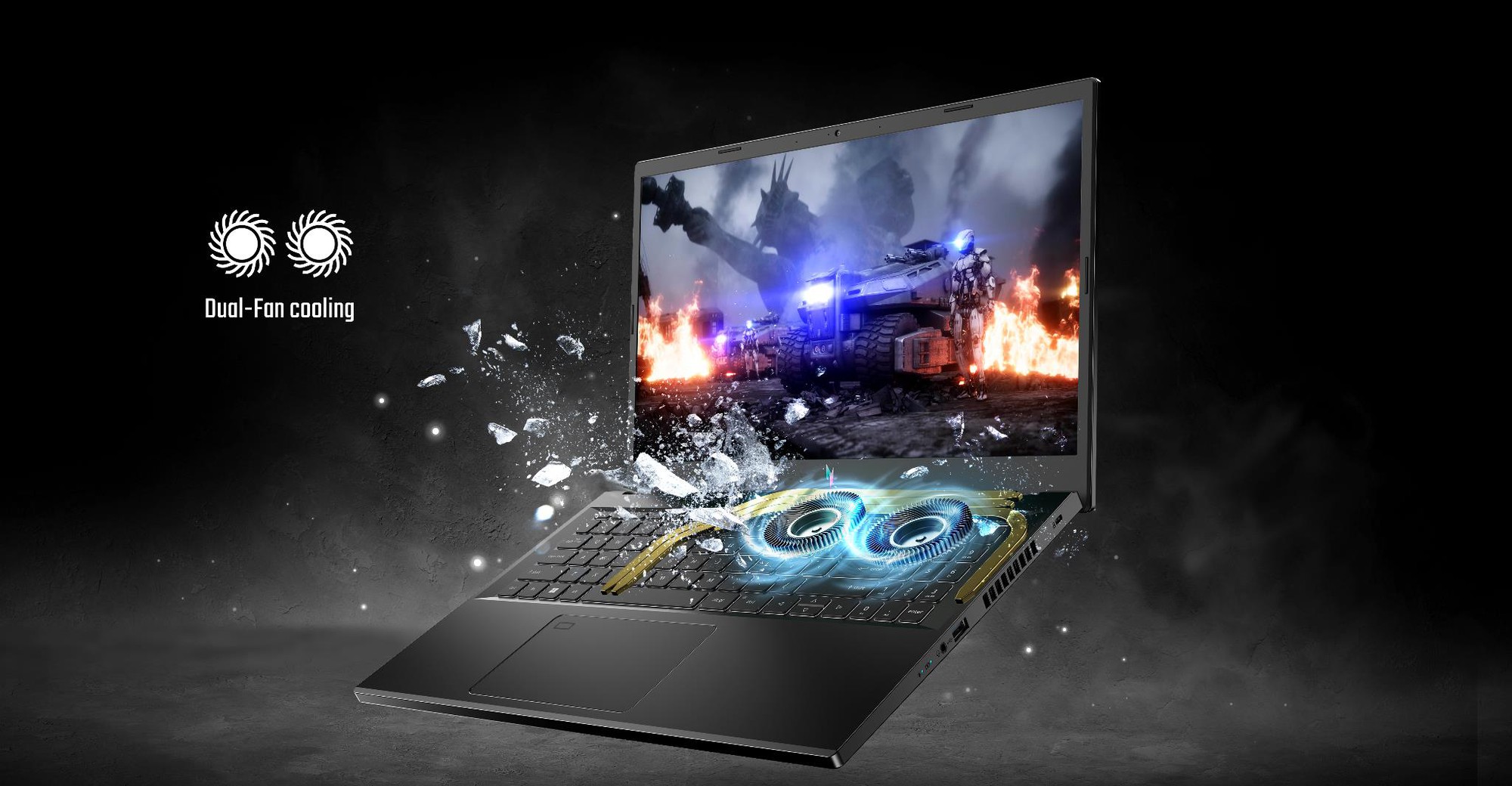 Laptop gaming Nitro thế hệ mới với nhiều cải thiện vượt trội - Ảnh 2. Laptop gaming Nitro thế hệ mới với nhiều cải thiện vượt trội - Ảnh 2.