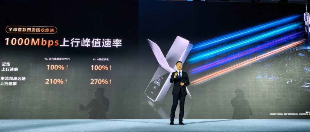 Huawei Wi-Fi X gây chú ý với thiết kế gập độc đáo, pin 12.000mAh và tốc độ tải xuống 5,3Gbps- Ảnh 2.