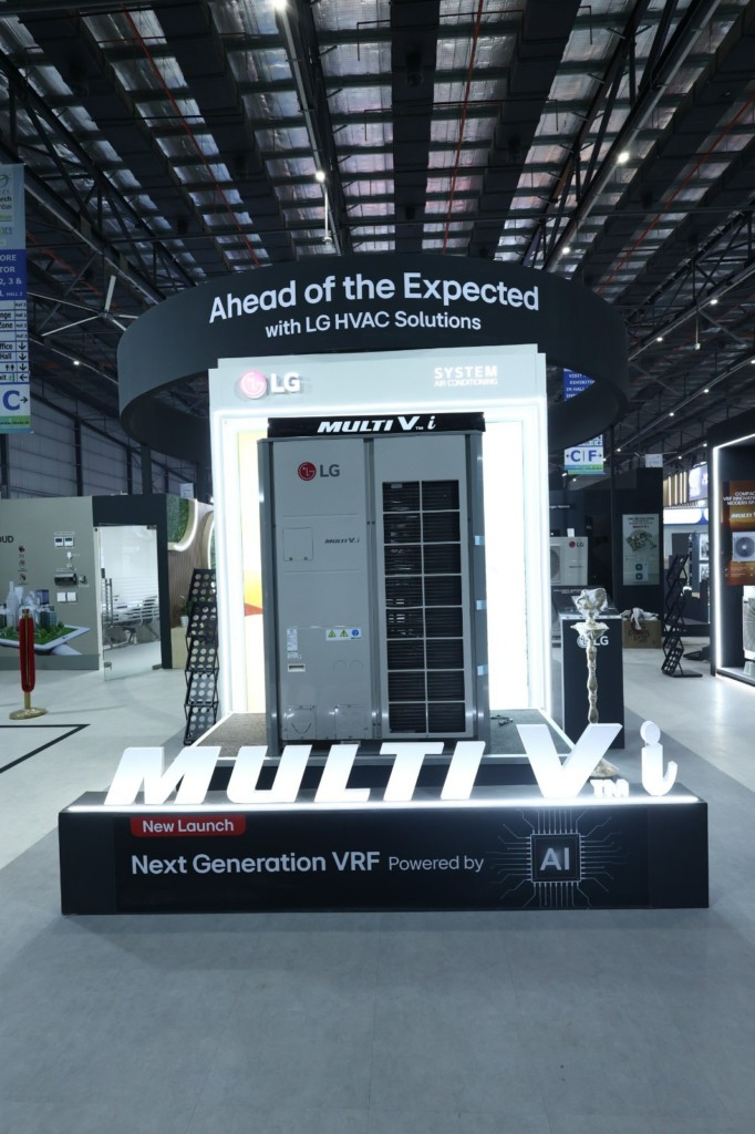 LG giới thiệu loạt giải ph&aacute;p HVAC ứng dụng AI tại triển l&atilde;m ACREX ISHRAE 2026 ở Ấn Độ - Ảnh 1.