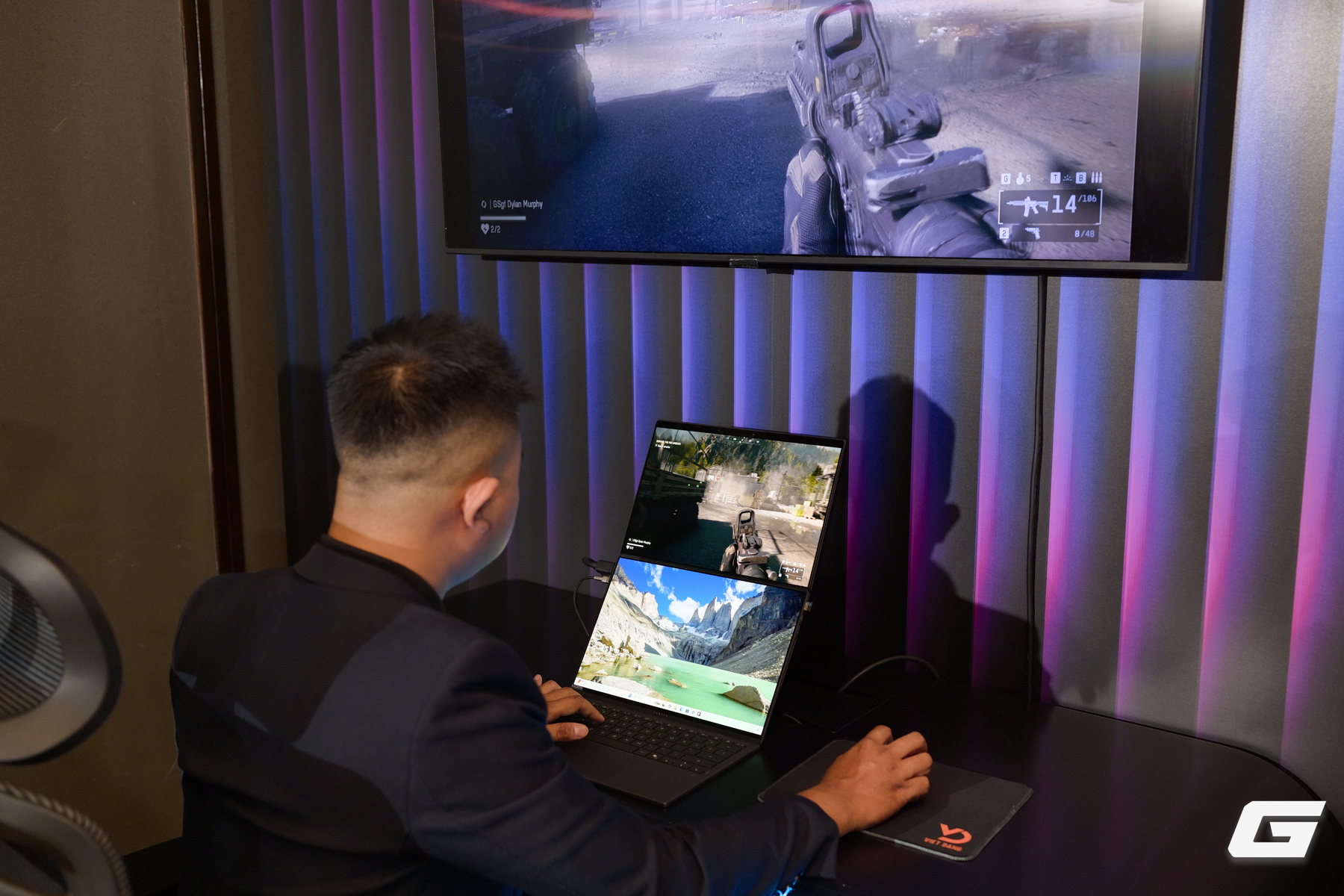 Intel đưa Core Ultra Series 3 "Panther Lake" về Việt Nam: Tiến tr&igrave;nh 18A, chiến game AAA, NPU 50 TOPS v&agrave; pin 27 tiếng- Ảnh 6.