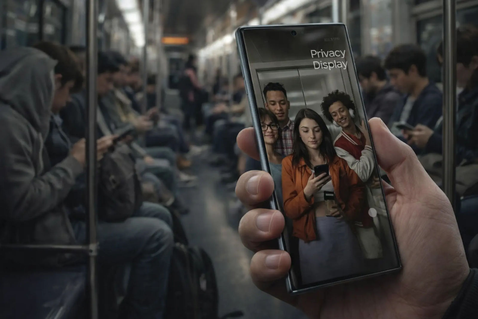 Người ngồi cạnh bạn tr&ecirc;n t&agrave;u điện c&oacute; thể đọc được tin nhắn của bạn v&agrave; đ&acirc;y l&agrave; c&aacute;ch Galaxy S26 Ultra ngăn điều đ&oacute; - Ảnh 5.