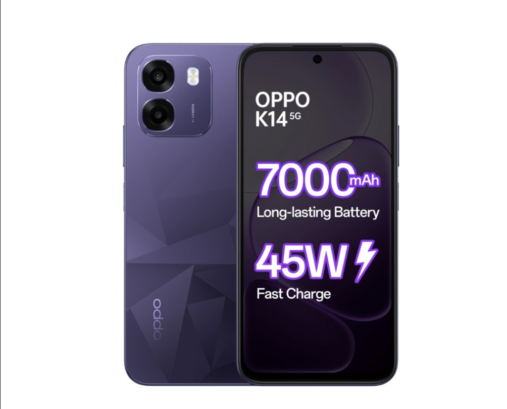 OPPO K14 5G tr&igrave;nh l&agrave;ng tại Ấn Độ với pin 7000mAh, m&agrave;n h&igrave;nh 120Hz v&agrave; sạc nhanh 45W - Ảnh 2.