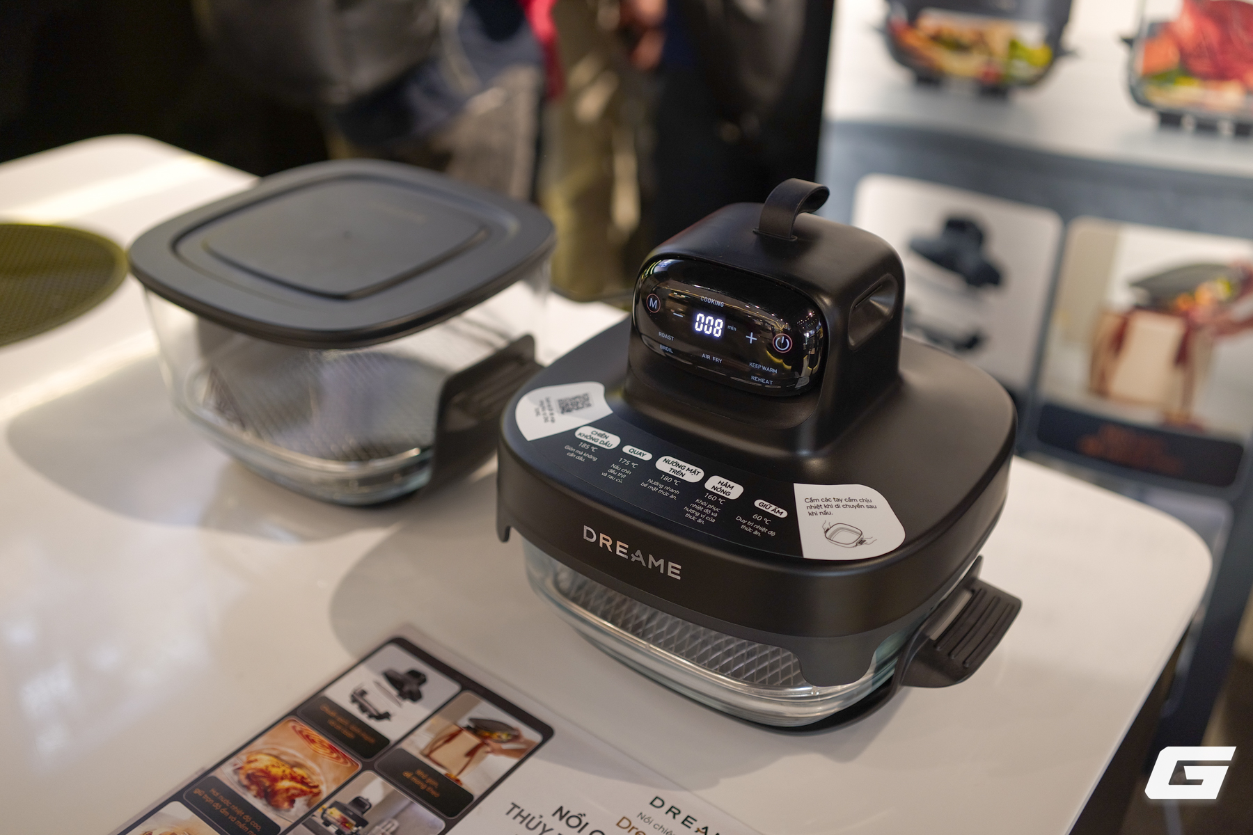 Nồi chi&ecirc;n kh&ocirc;ng dầu của Dreame v&agrave; robot X60 Ultra si&ecirc;u mỏng, lực h&uacute;t 36.000Pa ch&iacute;nh thức ra mắt người d&ugrave;ng Việt- Ảnh 22.