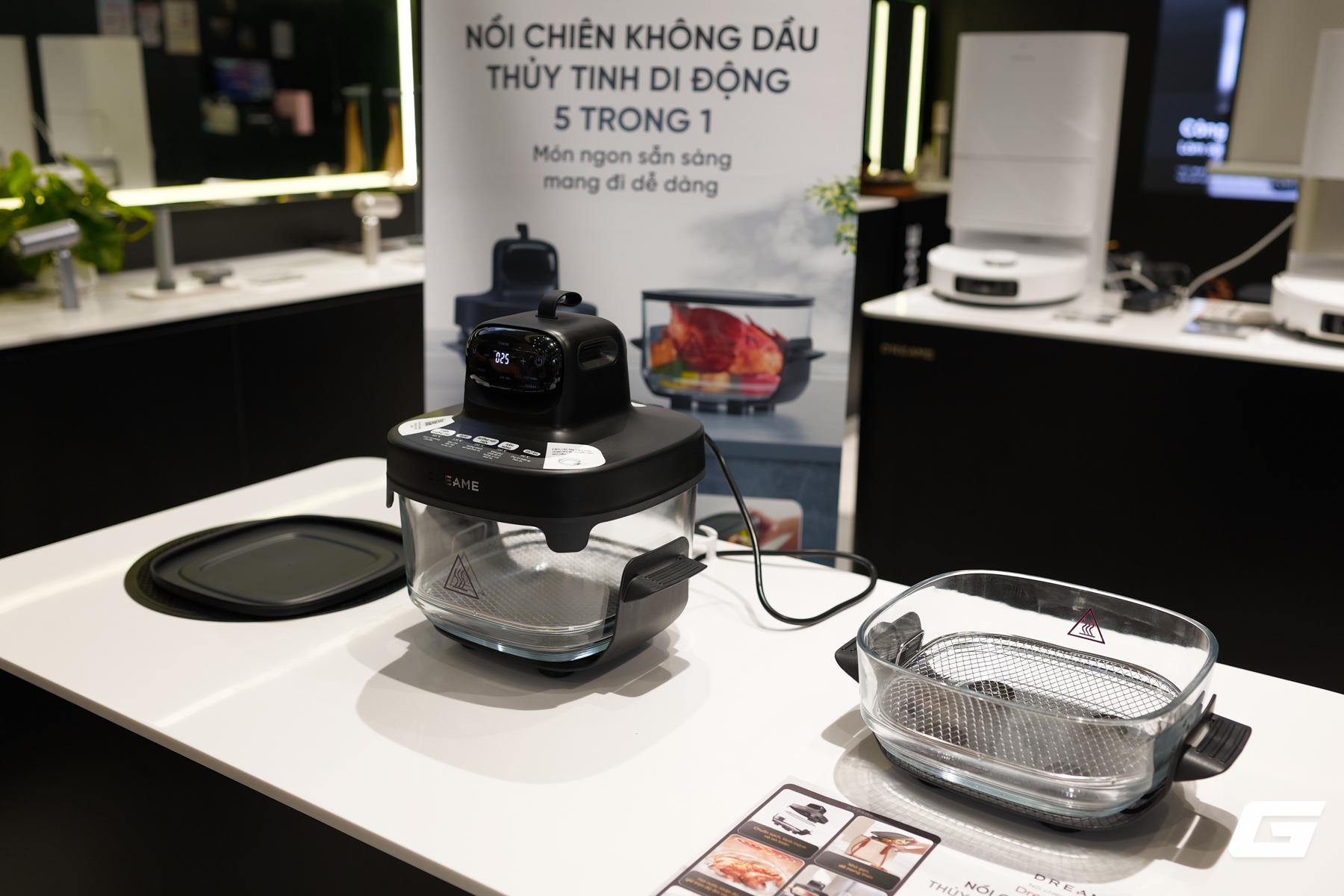 Nồi chi&ecirc;n kh&ocirc;ng dầu của Dreame v&agrave; robot X60 Ultra si&ecirc;u mỏng, lực h&uacute;t 36.000Pa ch&iacute;nh thức ra mắt người d&ugrave;ng Việt- Ảnh 27.