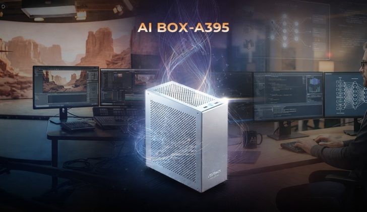 ASRock tr&igrave;nh l&agrave;ng mini PC AI BOX-A395 với Ryzen AI Max  395, t&iacute;ch hợp Radeon 8060S v&agrave; hỗ trợ 128 GB RAM - Ảnh 1.