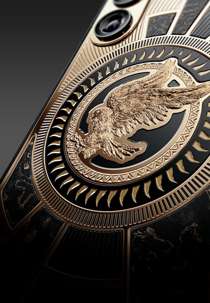 Caviar tr&igrave;nh l&agrave;ng bộ sưu tập điện thoại xa xỉ lấy cảm hứng từ UAE với iPhone 17 Pro v&agrave; Galaxy S26 Ultra- Ảnh 5.