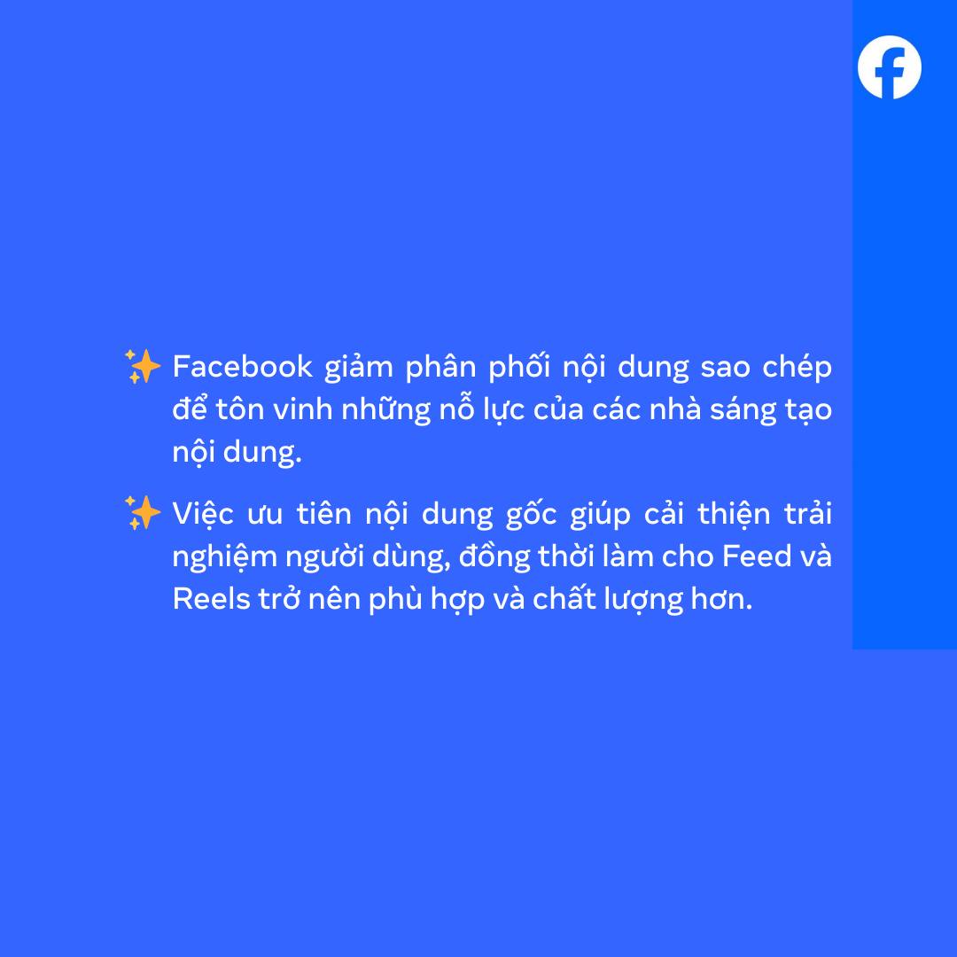 Cập nhật quan trọng về ch&iacute;nh s&aacute;ch Nội dung gốc tr&ecirc;n Facebook - Ảnh 4.