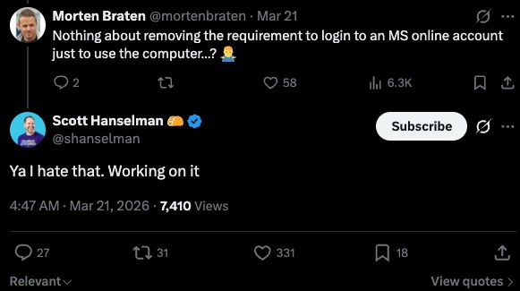 Windows 11 tồn tại 1 thứ khiến ngay cả sếp lớn Microsoft cũng bức x&uacute;c - kh&ocirc;ng phải AI, kh&ocirc;ng phải hiệu suất, m&agrave; ch&iacute;nh l&agrave; điều n&agrave;y - Ảnh 1.