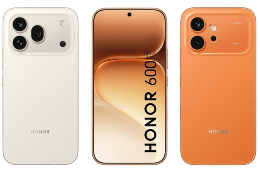 Honor 600 v&agrave; 600 Pro lộ diện với thiết kế mặt lưng na n&aacute; iPhone 17 Pro, pin silicon 9000mAh- Ảnh 2.