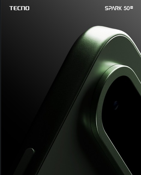 Tecno Spark 50 5G lộ diện với pin khổng lồ v&agrave; thiết kế cụm camera mới - Ảnh 1.