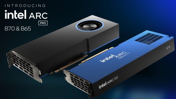 Intel tr&igrave;nh l&agrave;ng Arc Pro B70 v&agrave; B65 với GPU Big Battlemage, bộ nhớ 32 GB hướng tới AI v&agrave; workstation- Ảnh 1.