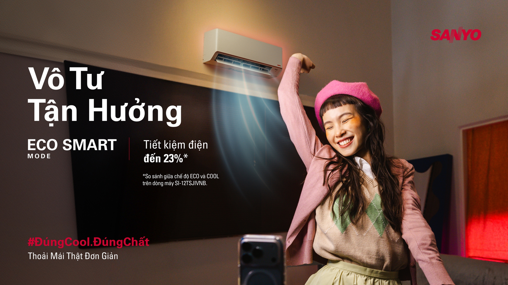 SANYO bất ngờ quay lại Việt Nam: Mang &ldquo;chất Nhật&rdquo; v&agrave;o ph&acirc;n kh&uacute;c điều h&ograve;a tầm trung - Ảnh 4.