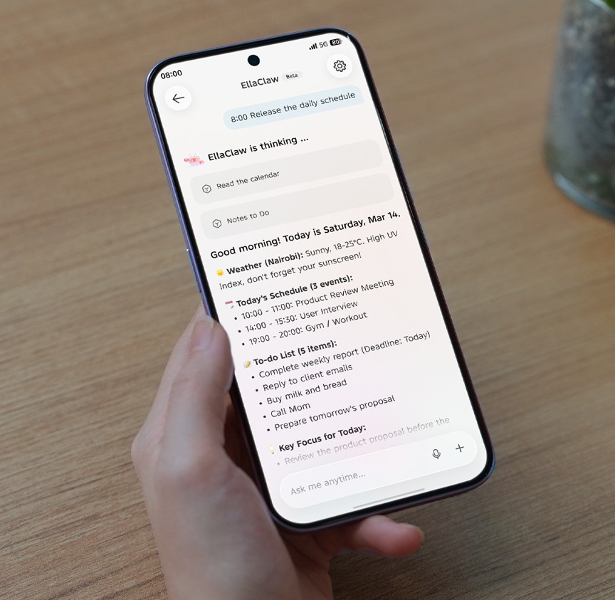 TECNO c&ocirc;ng bố EllaClaw, AI agent t&iacute;ch hợp cấp hệ thống đầu ti&ecirc;n tr&ecirc;n nền tảng OpenClaw - Ảnh 3.