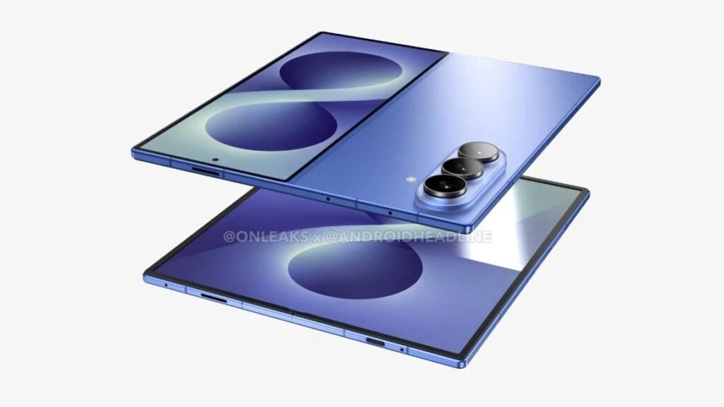 Galaxy Z Fold 8 lộ diện qua CAD render: thiết kế &iacute;t thay đổi, cải tiến tập trung v&agrave;o m&agrave;n h&igrave;nh v&agrave; pin - Ảnh 1.