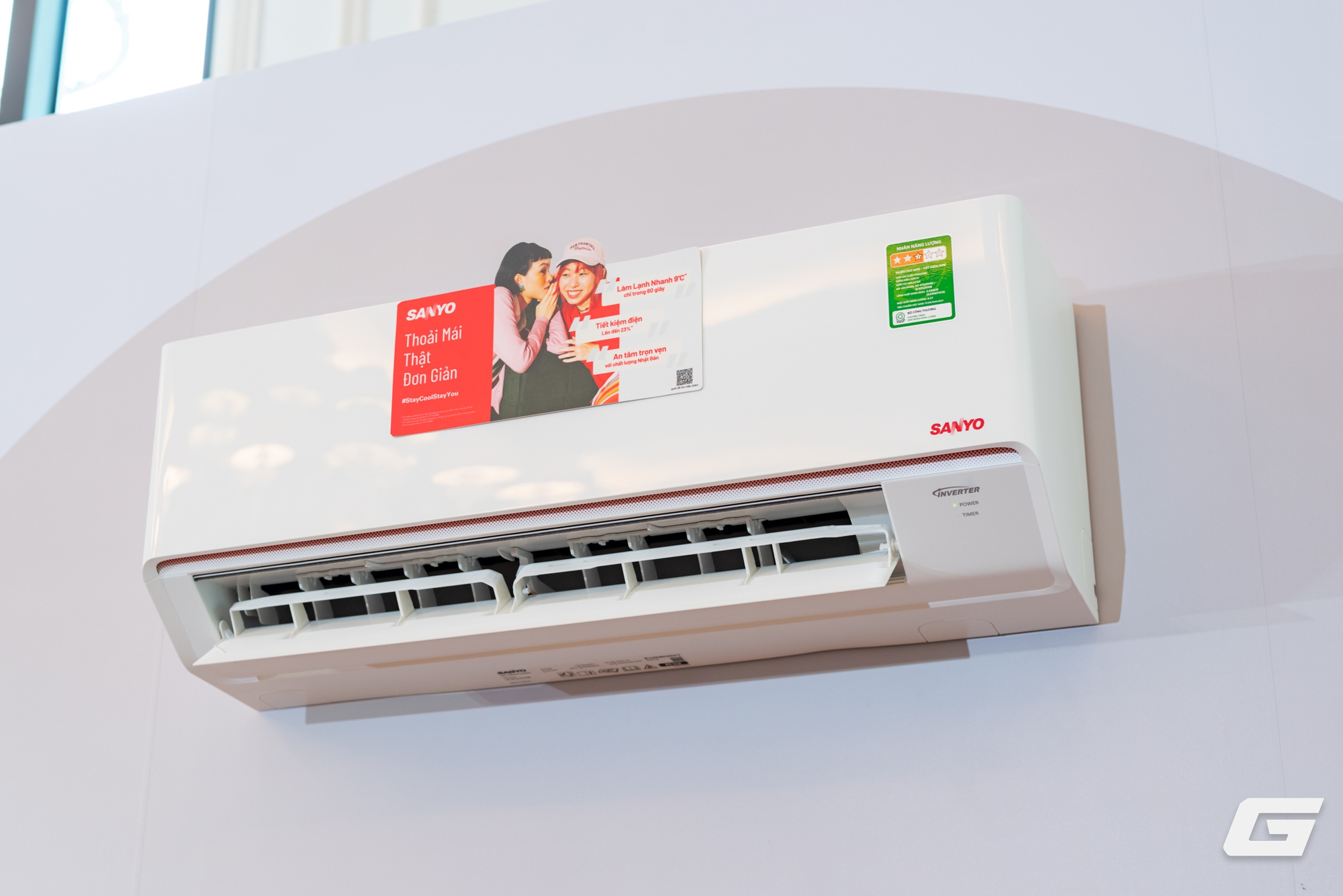 SANYO bất ngờ quay lại Việt Nam: Mang &ldquo;chất Nhật&rdquo; v&agrave;o ph&acirc;n kh&uacute;c điều h&ograve;a tầm trung - Ảnh 2.