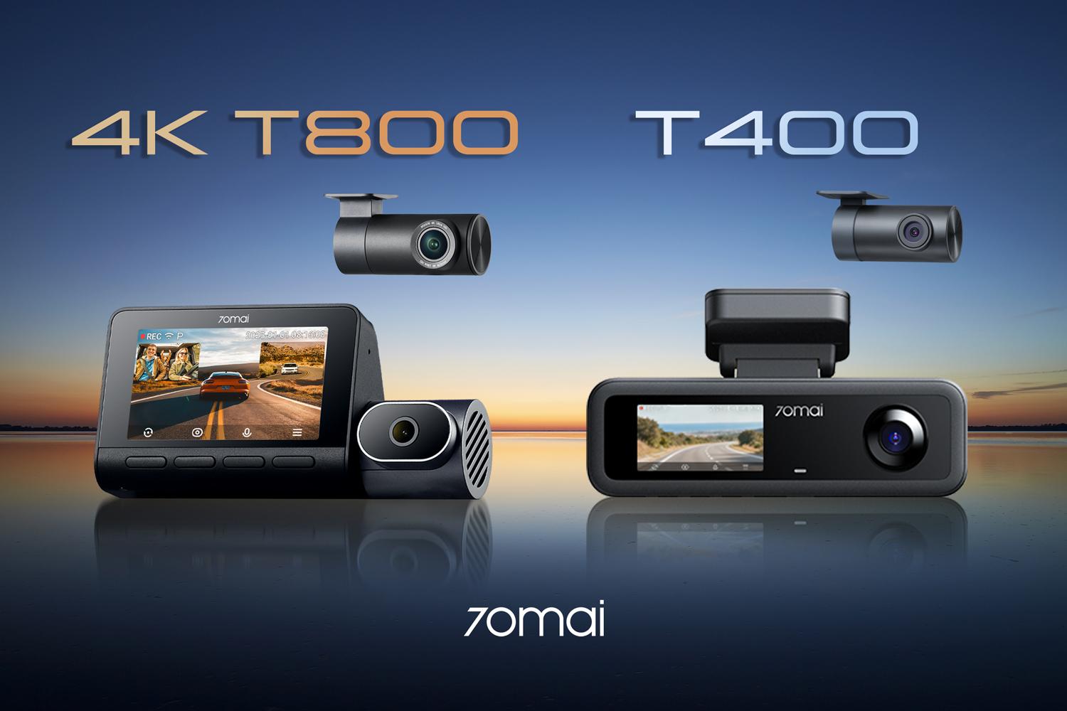 70mai ra mắt bộ đ&ocirc;i camera h&agrave;nh tr&igrave;nh 3 k&ecirc;nh 4K T800 v&agrave; T400 tại Việt Nam - Ảnh 1.